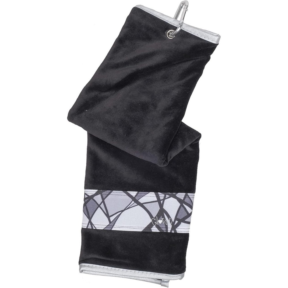 Glove It Golf Towels – 16 in x 5 in, 100% Terry Cloth Towel, Onyx Geo ONE SIZE